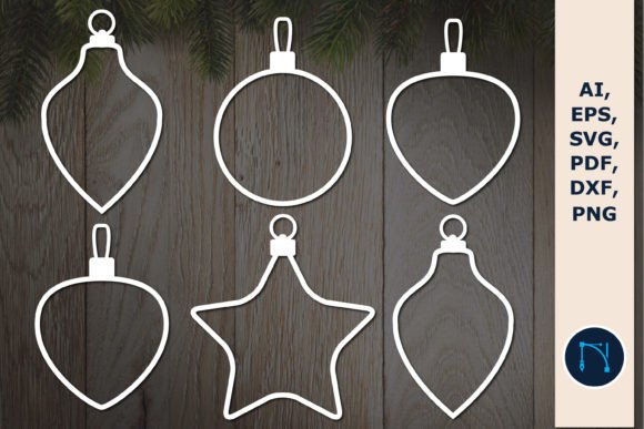 Download Paper Cut Christmas Bauble SVG Bundle - Christmas bauble svg Collection