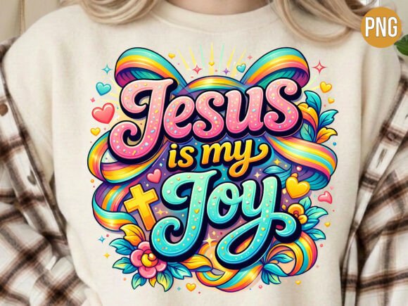 Download Jesus is My Joy Colorful Script PNG - Joy Collection
