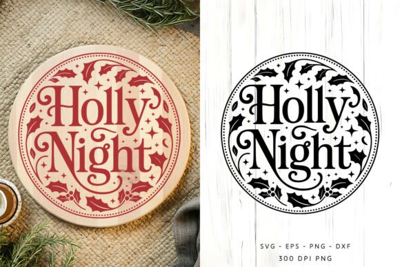 Download Christmas Round Sign SVG PNG - Christmas round sign svg png Collection