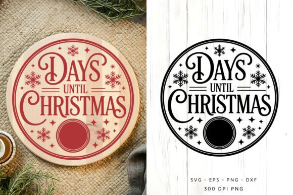 Download Christmas Round Sign SVG PNG - Christmas round sign svg png Collection